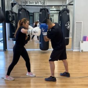 bloqueos y palmeos en boxeo