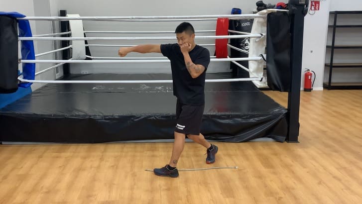 golpes de directos-boxeo